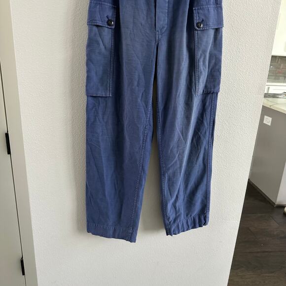 The Great. THE CONVOY PANT Vintage Blue New Size 26 - Picture 3 of 9